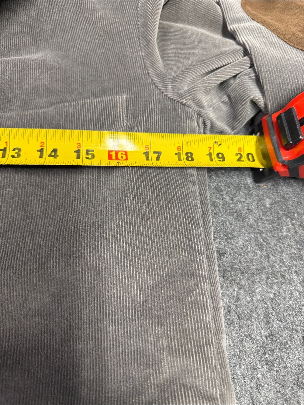 Patagonia Men's Gray Corduroy Sport Coat - Picture 4 of 6